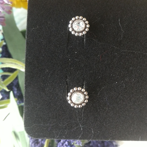 NEW Brighton Vintage Crystal Earrings - Picture 4 of 5